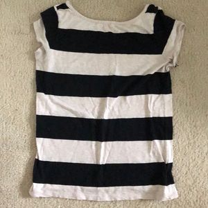 Short sleeved Gap striped shirt